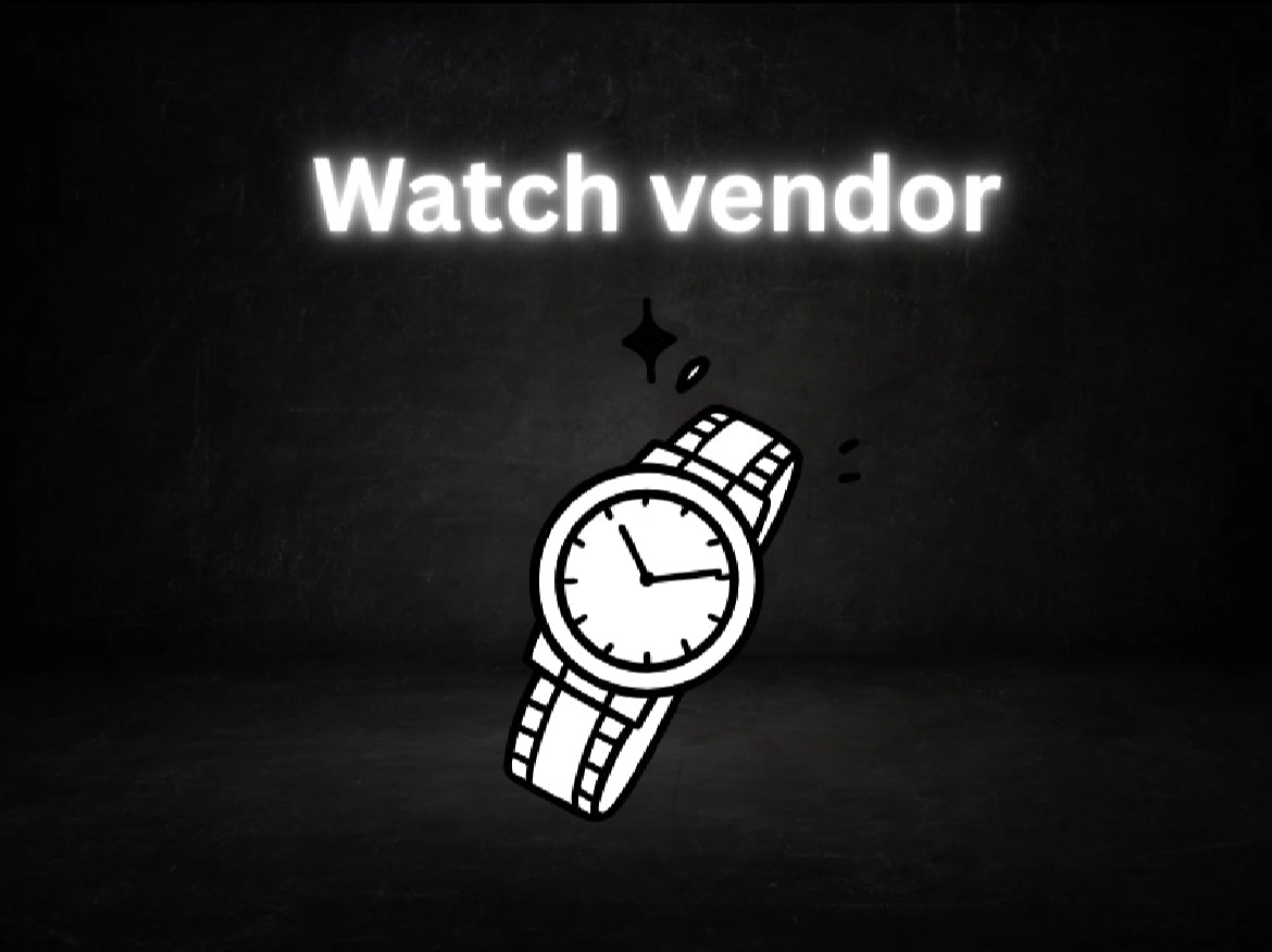 Watch vendor